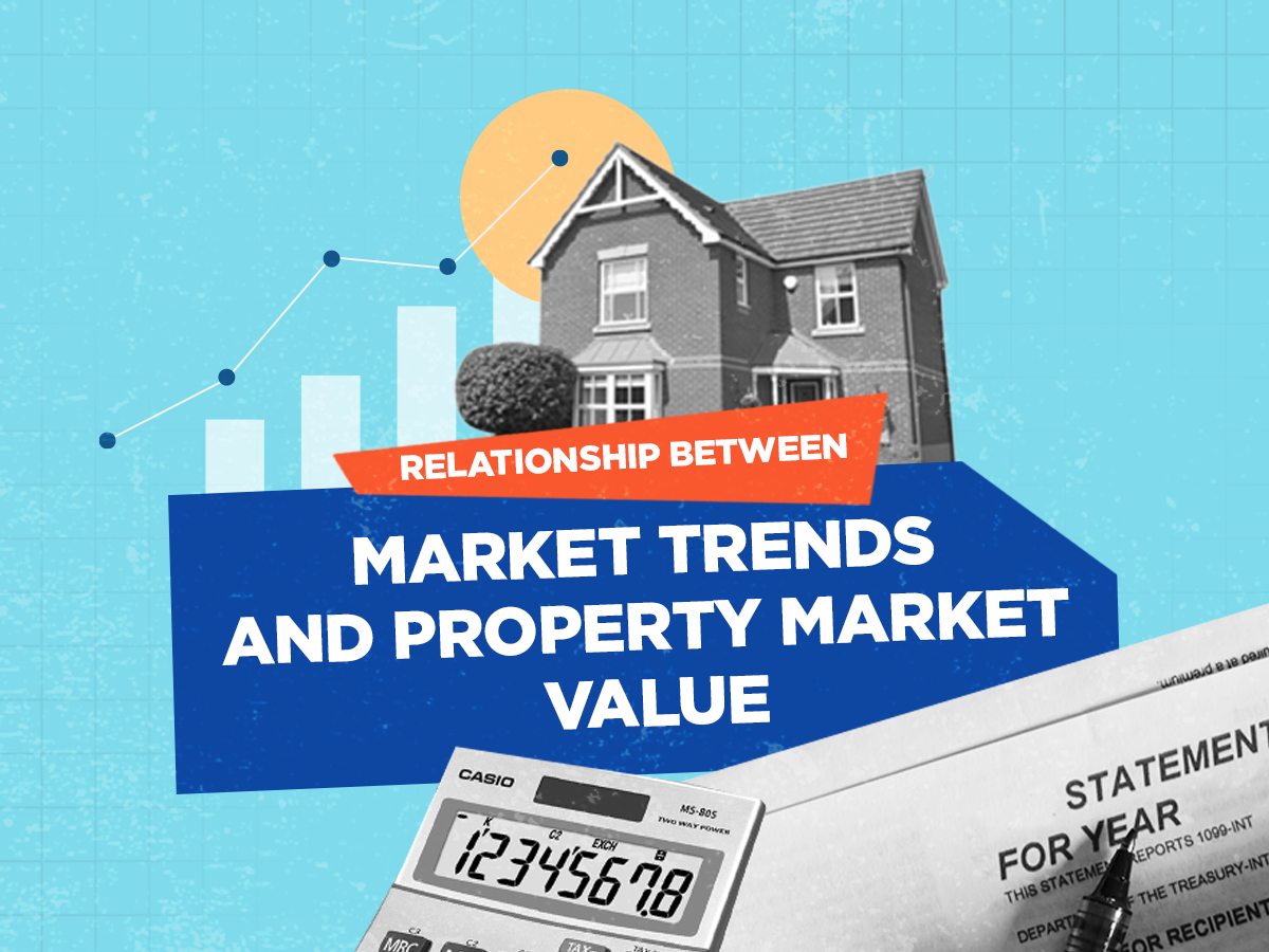 Relationship between market trends and property value