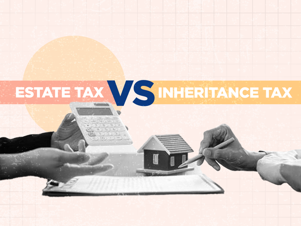 Difference between estate and inheritance t
