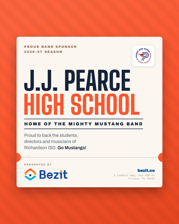A Name That Carries Something: Bezit Sponsors the Mighty Mustang Band