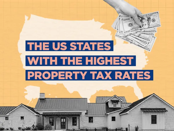 Row houses indicating properties with the highest property taxes